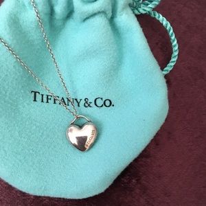 Tiffany puffy heart necklace ❤️Final Price ‼️